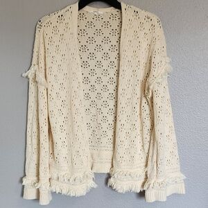 TULAROSA KNIT OPEN CARDIGAN/ SIZE S